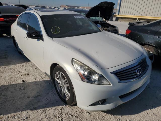 INFINITI G25 BASE 2012 with VIN JN1DV6AP1CM812554 - Photo from auction
