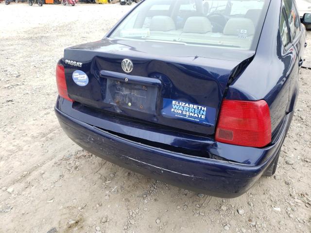 Photo 9 from auction – 2000 VOLKSWAGEN PASSAT GLS with VIN WVWMA23B5YP217439