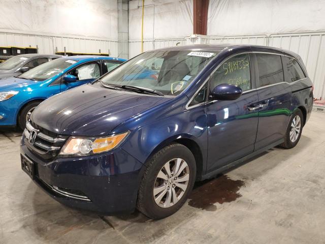 Photo 2 from auction – 2014 HONDA ODYSSEY EX with VIN 5FNRL5H61EB061385