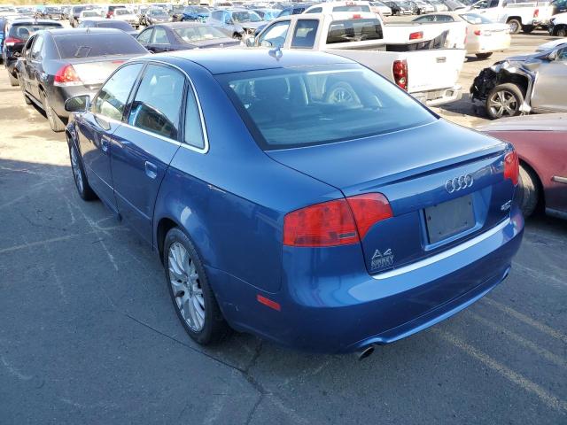Photo 3 from auction – 2008 AUDI A4 2.0T QU with VIN WAUDF78E88A153303