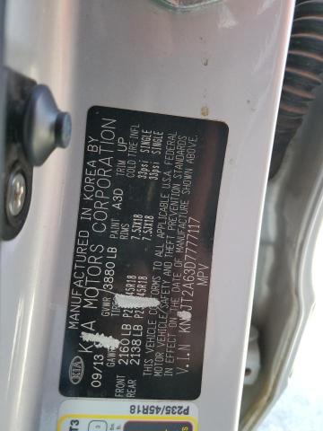Photo 10 from auction – 2013 KIA SOUL + with VIN KNDJT2A63D7777117