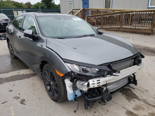 HONDA CIVIC EX 2020 with VIN SHHFK7H65LU412263 - Photo from auction