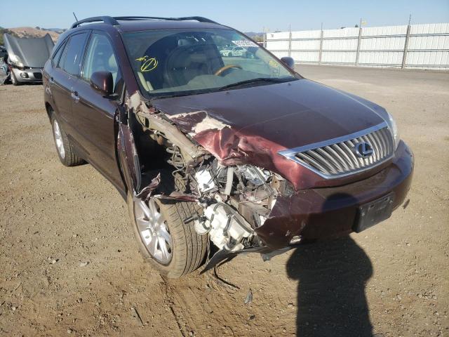 LEXUS RX 350 2009 with VIN JTJHK31U392856715 - Photo from auction