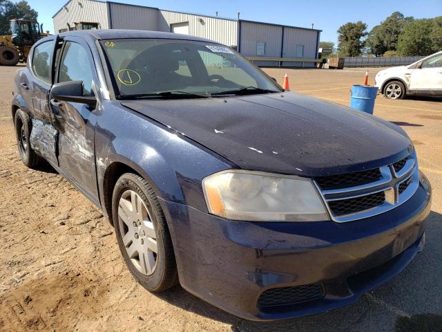 DODGE AVENGER SE 2013 with VIN 1C3CDZAB4DN591873 - Photo from auction