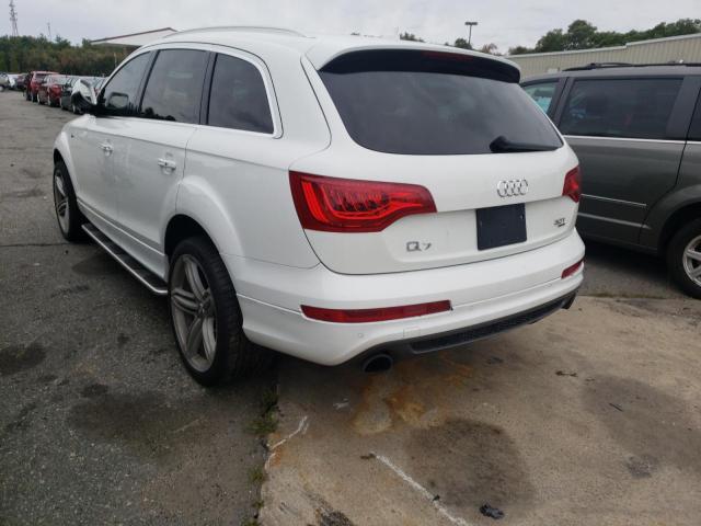 Photo 3 from auction – 2014 AUDI Q7 PRESTIG with VIN WA1DGAFE5ED000608