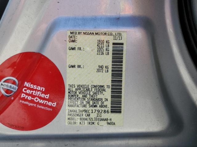 Photo 10 from auction – 2014 NISSAN ALTIMA 2.5 with VIN 1N4AL3AP9EC179286