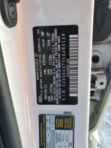 Photo 10 from auction – 2014 KIA OPTIMA EX with VIN 5XXGN4A73EG285124