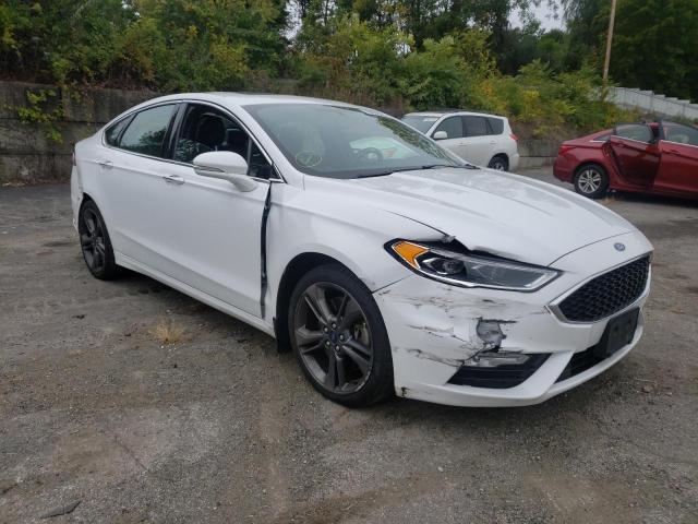 FORD FUSION SPO 2017 with VIN 3FA6P0VP7HR371654 - Photo from auction