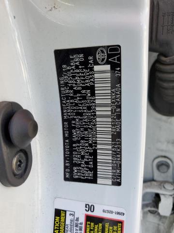 Photo 10 from auction – 2019 TOYOTA COROLLA L with VIN 2T1BURHE5KC139826