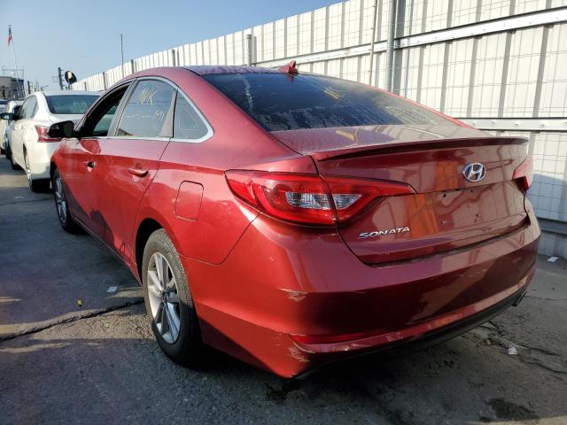 Photo 3 from auction – 2016 HYUNDAI SONATA SE with VIN 5NPE24AFXGH357788