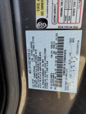Photo 10 from auction – 2005 FORD FREESTAR with VIN 2FMZA51615BA04404