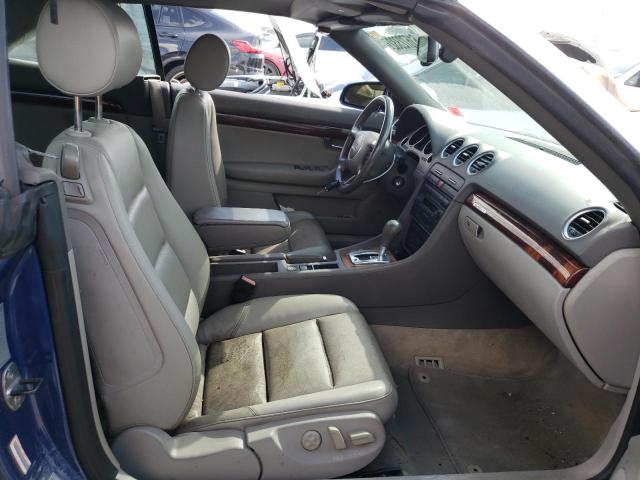 Photo 5 from auction – 2005 AUDI A4 QUATTRO with VIN WAUDT48H55K008324
