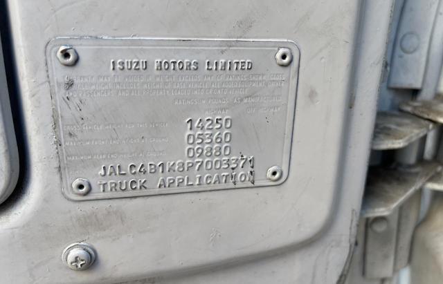 Photo 10 from auction – 1993 ISUZU NPR with VIN JALC4B1K8P7003371