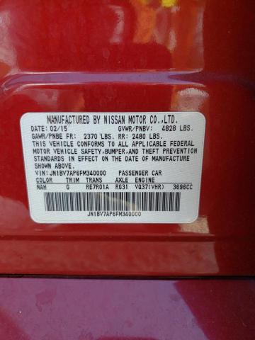 Photo 10 from auction – 2015 INFINITI Q50 BASE with VIN JN1BV7AP6FM340000