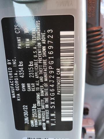 Photo 10 from auction – 2023 KIA K5 GT LINE with VIN 5XXG64J29PG169723