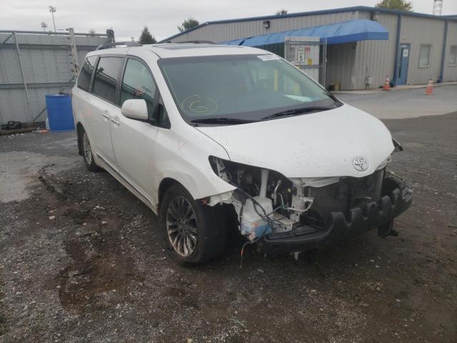 TOYOTA SIENNA XLE 2017 with VIN 5TDYZ3DC9HS792902 - Photo from auction