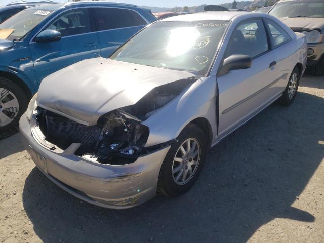 Photo 2 from auction – 2003 HONDA CIVIC HX with VIN 1HGEM22753L059341