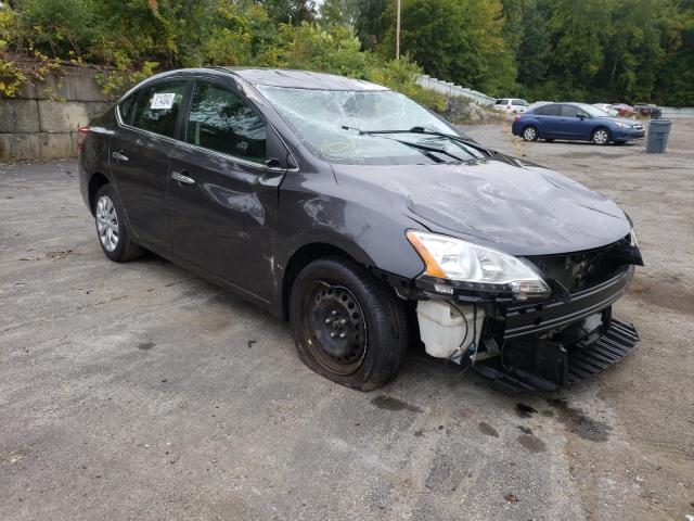 NISSAN SENTRA S 2014 with VIN 3N1AB7AP2EL655891 - Photo from auction