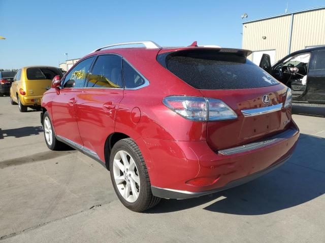 Photo 3 from auction – 2012 LEXUS RX 350 with VIN 2T2ZK1BA3CC074984