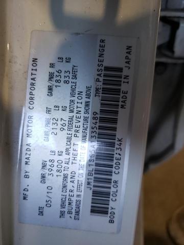 Photo 10 from auction – 2010 MAZDA 3 I with VIN JM1BL1SG5A1335489