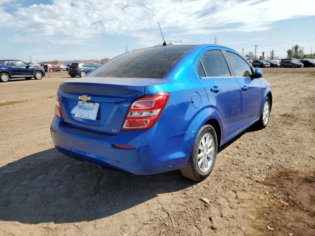Photo 4 from auction – 2017 CHEVROLET SONIC LT with VIN 1G1JD5SH7H4111179
