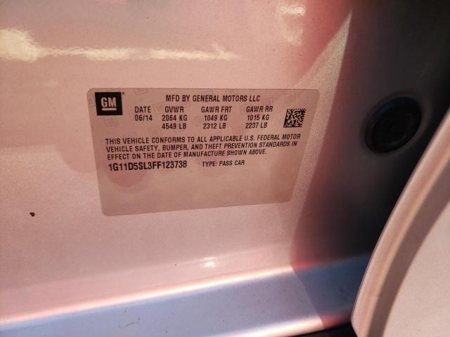 Photo 10 from auction – 2015 CHEVROLET MALIBU 2LT with VIN 1G11D5SL3FF123738
