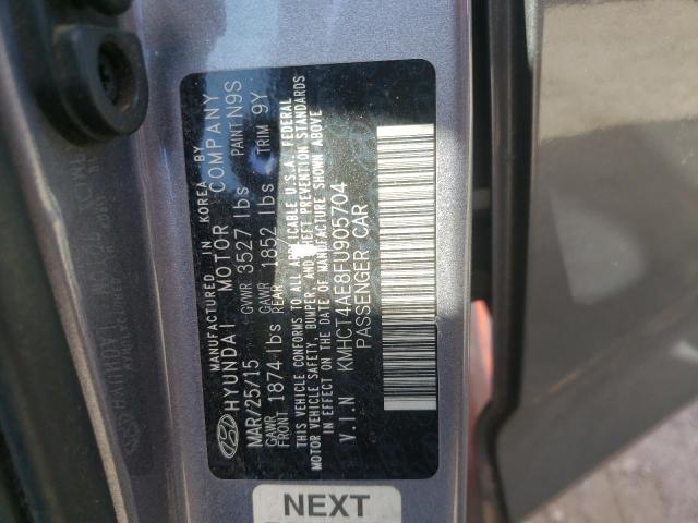 Photo 10 from auction – 2015 HYUNDAI ACCENT GLS with VIN KMHCT4AE8FU905704
