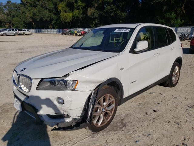 Photo 2 from auction – 2013 BMW X3 XDRIVE2 with VIN 5UXWX9C50D0A31712