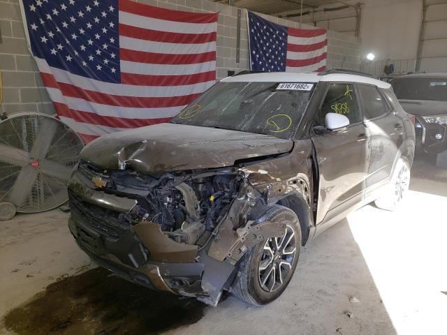 Photo 2 from auction – 2021 CHEVROLET TRAILBLAZE with VIN KL79MSSL9MB138853
