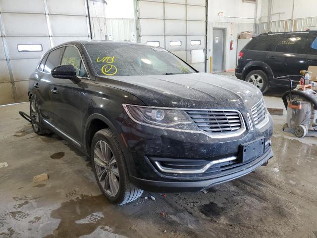LINCOLN MKX RESERV 2017 with VIN 2LMPJ8LP9HBL44696 - Photo from auction