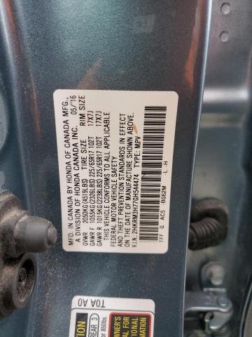 Photo 10 from auction – 2016 HONDA CR-V EXL with VIN 2HKRM3H77GH544474