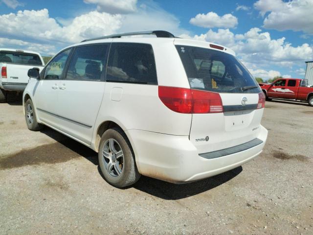 Photo 3 from auction – 2004 TOYOTA SIENNA CE with VIN 5TDZA23C54S201157