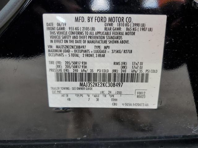 Photo 10 from auction – 2019 FORD ECOSPORT T with VIN MAJ3S2KE2KC308497