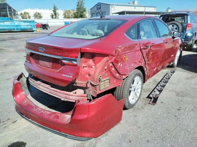 Photo 4 from auction – 2018 FORD FUSION SE with VIN 3FA6P0LU3JR173071
