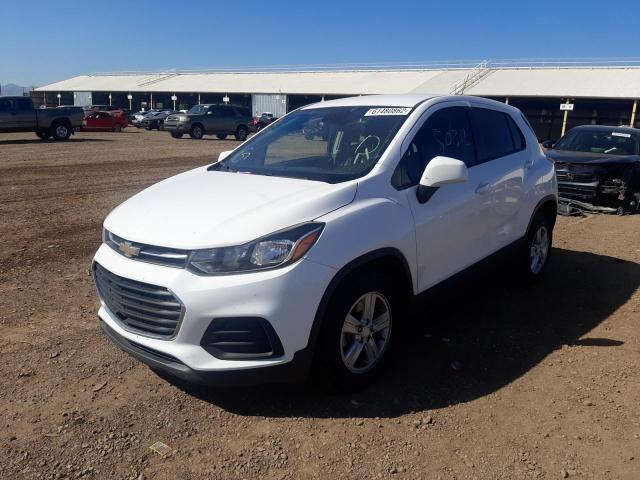 Photo 2 from auction – 2020 CHEVROLET TRAX LS with VIN 3GNCJKSB0LL222816
