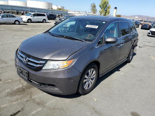 Photo 2 from auction – 2014 HONDA ODYSSEY EX with VIN 5FNRL5H68EB092424