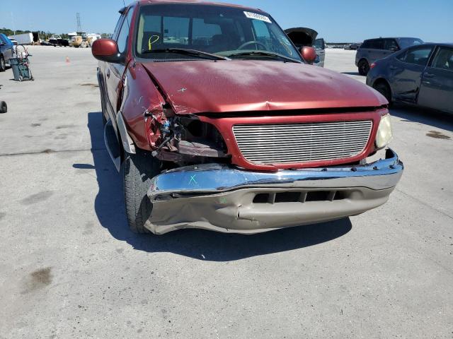 Photo 9 from auction – 2002 FORD F150 with VIN 1FTRX17L02NA75330