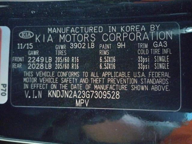صورة رقم 10 من المزاد - 2016 KIA SOUL مع VIN KNDJN2A23G7309528