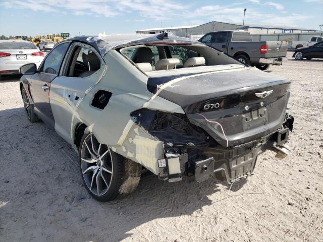 Photo 3 from auction – 2019 GENESIS G70 PRESTI with VIN KMTG44LA4KU013149