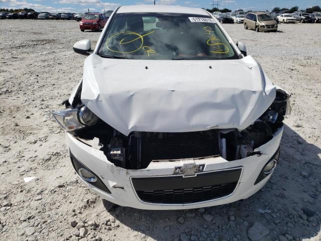 Photo 9 from auction – 2012 CHEVROLET SONIC LTZ with VIN 1G1JE6SH9C4150643
