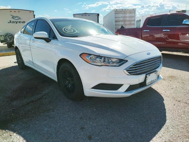 FORD FUSION S 2017 with VIN 3FA6P0G76HR354485 - Photo from auction