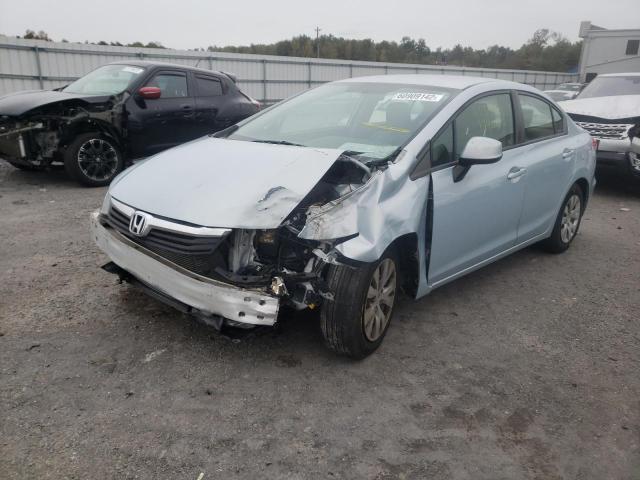 Photo 2 from auction – 2012 HONDA CIVIC LX with VIN JHMFB2F55CS001977