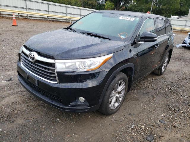 Photo 2 from auction – 2015 TOYOTA HIGHLANDER with VIN 5TDBKRFH1FS115569