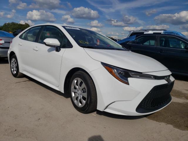 TOYOTA COROLLA LE 2022 with VIN 5YFEPMAE1NP364623 - Photo from auction