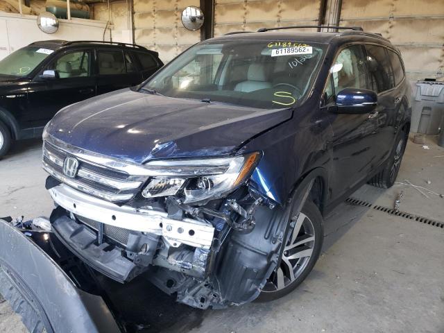 Photo 2 from auction – 2016 HONDA PILOT ELIT with VIN 5FNYF6H04GB122283