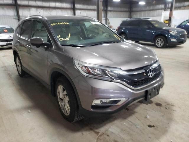 HONDA CR-V EXL 2015 with VIN 5J6RM4H71FL010171 - Photo from auction