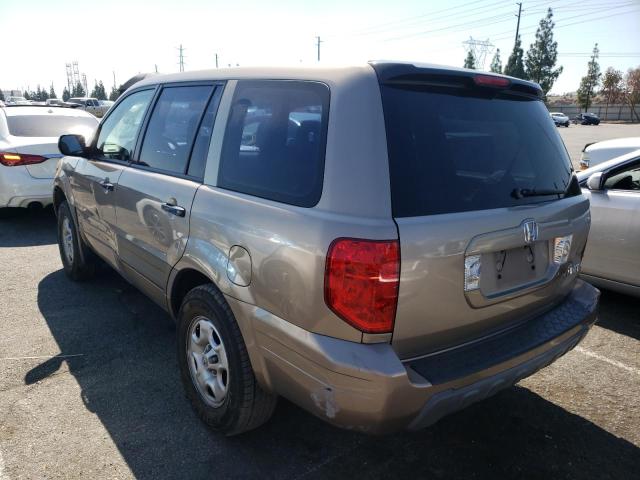 Photo 3 from auction – 2004 HONDA PILOT LX with VIN 2HKYF18134H605157