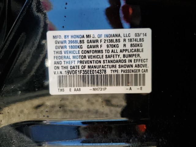 Photo 10 from auction – 2014 ACURA ILX 20 with VIN 19VDE1F35EE014378