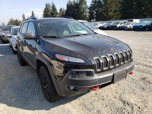 JEEP CHEROKEE T 2015 with VIN 1C4PJMBSXFW672929 - Photo from auction