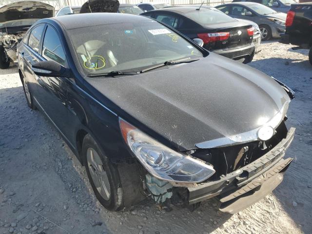 HYUNDAI SONATA HYB 2012 with VIN KMHEC4A46CA034654 - Photo from auction